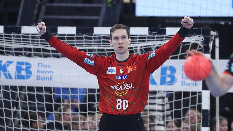 Magdeburgs Nikola Portner gewann das Torhüterduell gegen den THW Kiel.