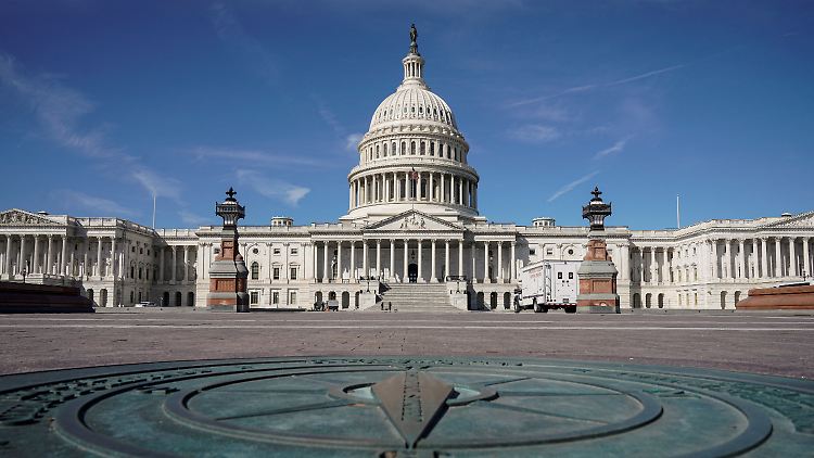 Der US-Kongress wird nun über das Hilfspaket abstimmen.