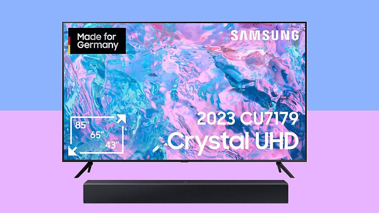Kaum zu glauben, aber wahr: Diesen 65-Zoll-TV gibt es bei o2 samt Soundbar für einen Euro.