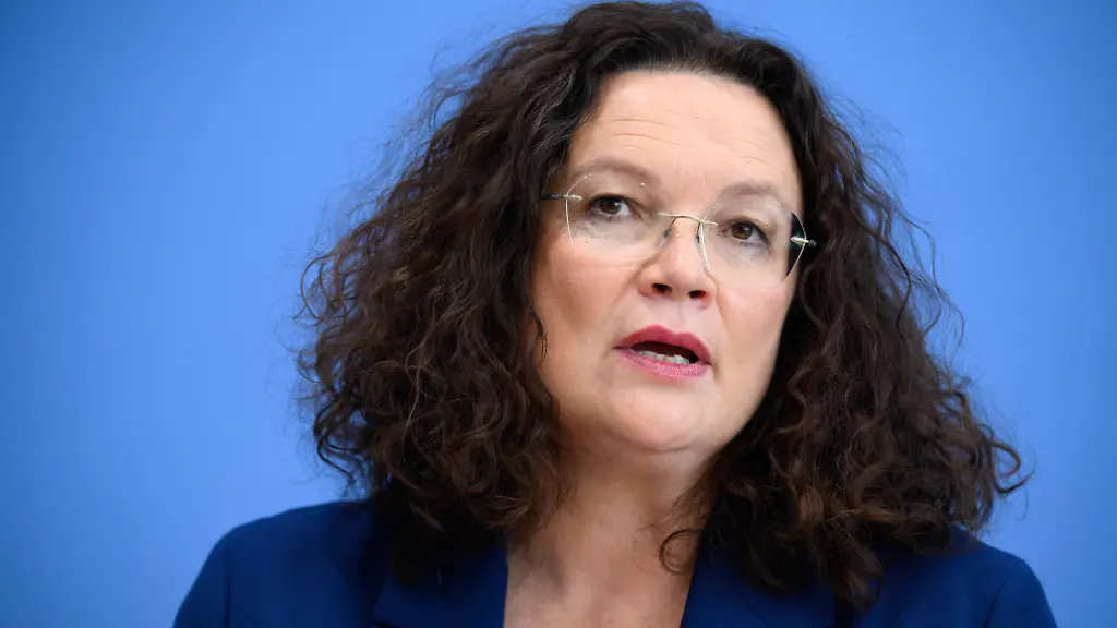 Andrea-Nahles-Vorstandsvorsitzende-der-Bundesagentur-fuer-Arbeit-in-der-Bundespressekonferenz