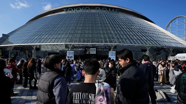 Der Tokyo Dome war Ausgangspunkt der verrücktesten Reise des Tages.