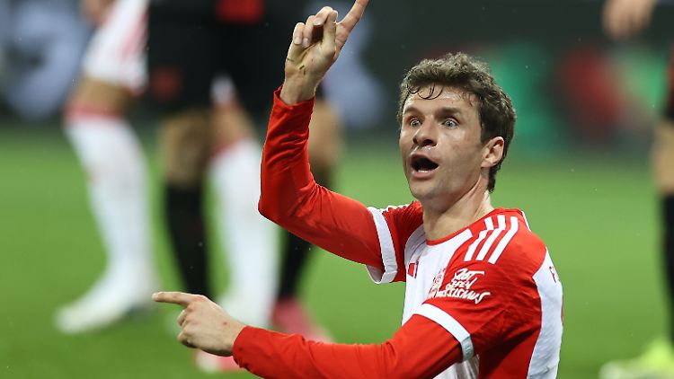 War mit der Leistung nicht zufrieden: Thomas Müller.
