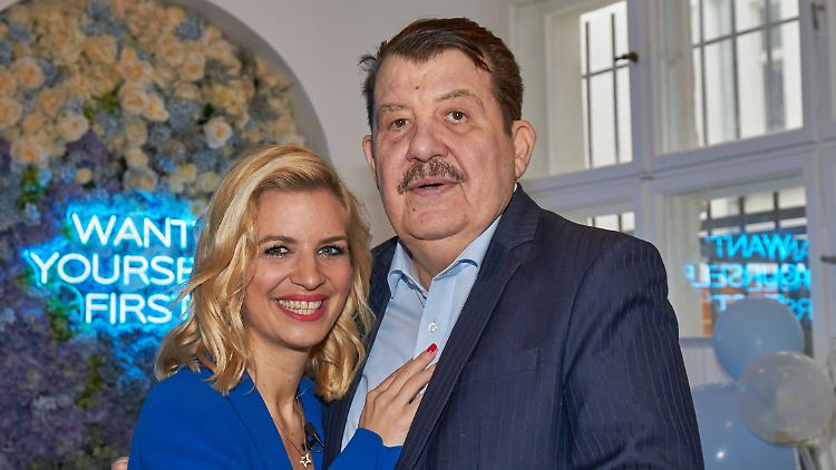 Susan und Pierro Sideropoulos im März 2023 in Berlin.  