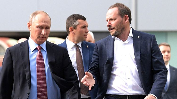 2017 verstanden sich Putin (l.) und Wolosch noch gut.