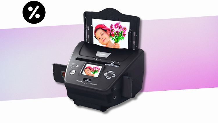 Der Photo-Dia-Film Scanner PDF-S 440 ist momentan bei Aldi im Angebot
