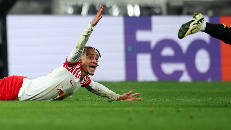 RB Leipzig hatte kein Glück.