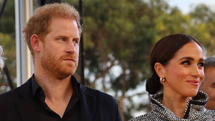 Harry und Meghan - hier auf einem Bild aus dem September 2023 - wurden in Kanada gesichtet.