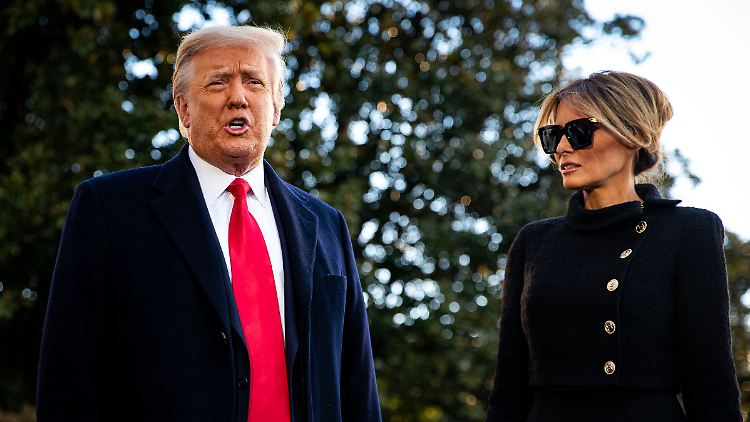 Melania Trump bekommt Valentinsgrüße vom Wahlkampfteam ihres Mannes. 
