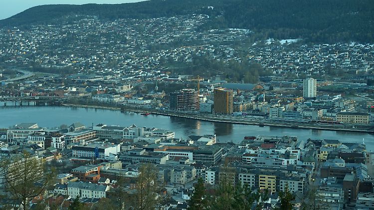 Drammen in Südnorwegen liegt 40 Kilometer von Oslo entfernt. 