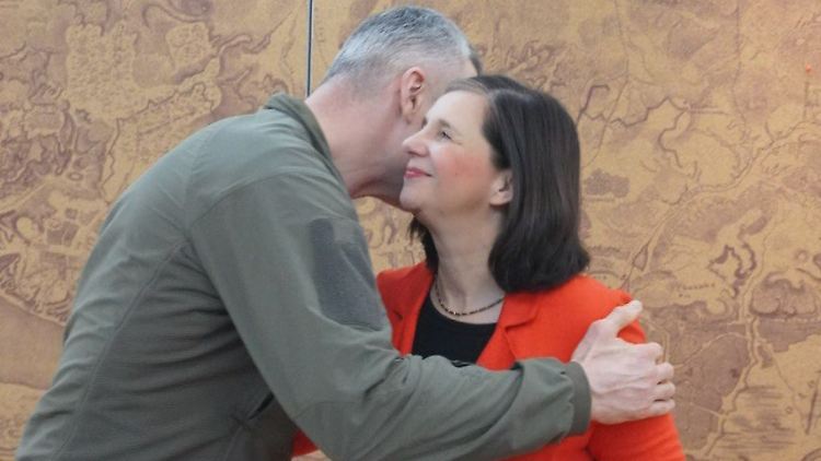 Kennen sich seit knapp 20 Jahren: Katrin Göring-Eckardt und Vitali Klitschko.