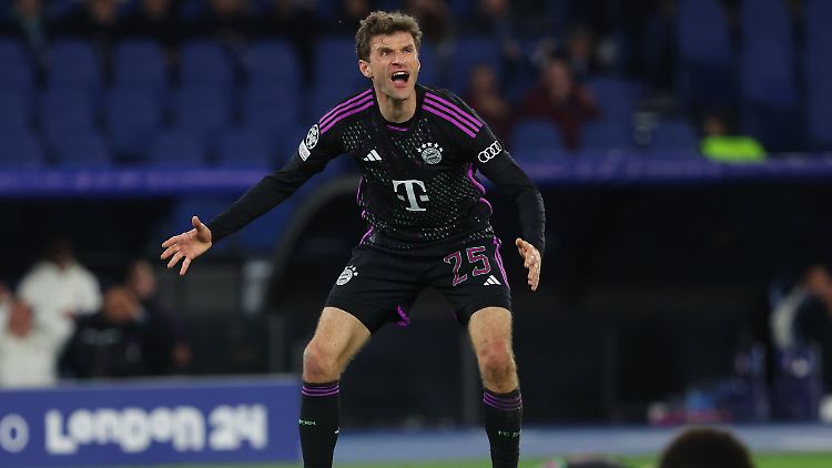 Thomas Müller hatte schlechte Laune.