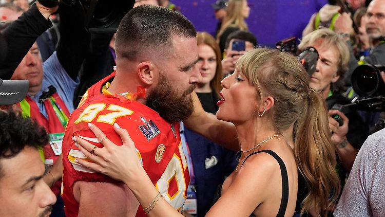 Läuft einfach bei Travis Kelce.