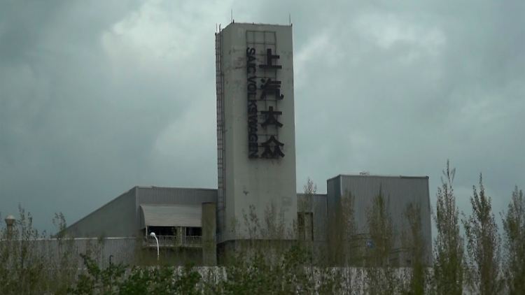 Es ziehen dunkle Wolken über der Volkswagen-Fabrik im chinesischen Xinjiang auf.  