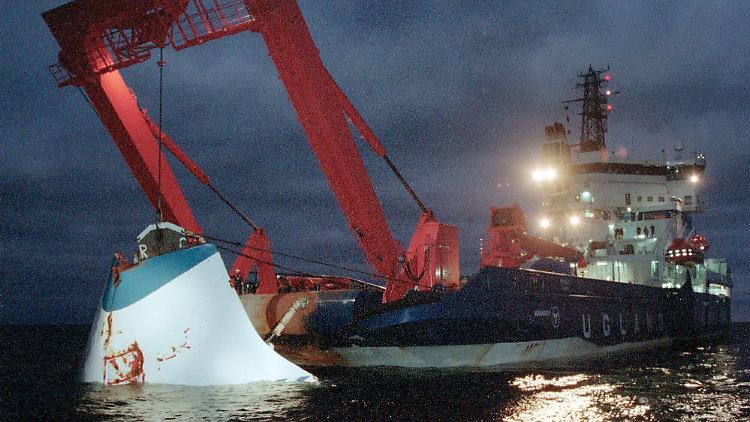 Im September 1994 versank die Fähre "Estonia" auf dem Weg von Tallinn nach Stockholm in der kalten Ostsee. 