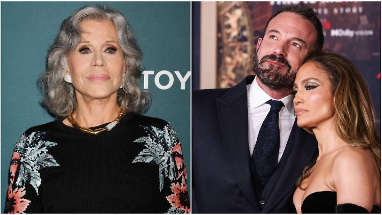 Jane Fonda hat eine Meinung zu "Bennifers" Liebesglück.