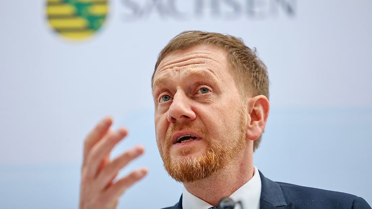 Mit den Grünen lasse sich nur schwer regieren, sagt Sachsens Ministerpräsident Kretschmer.