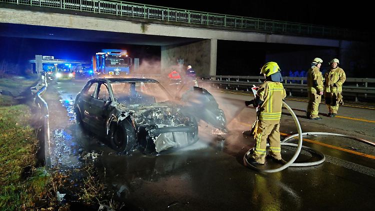 Der Mann überlebte den Unfall nur mit viel Glück.