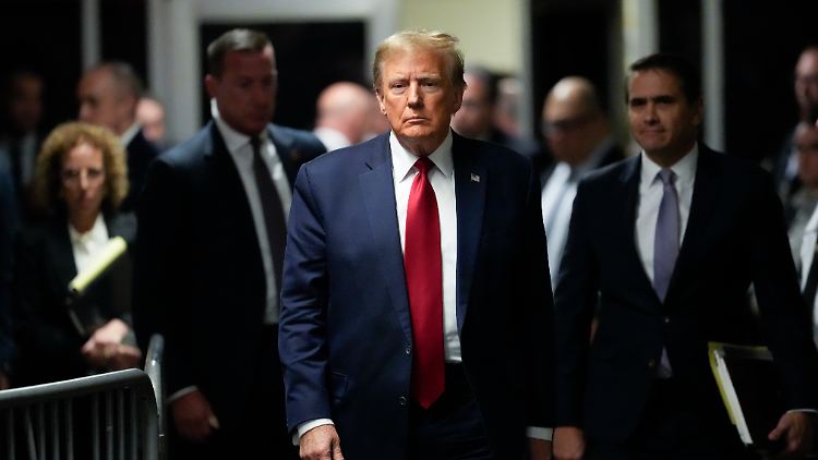 Trump bestritt vor Gericht die Betrugsvorwürfe. 