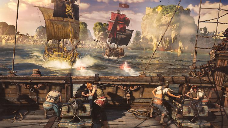 "Skull and Bones" lebt von seinen Gefechten zu See.