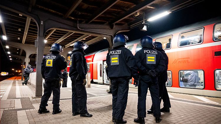 Die Polizeiaktion verursachte deutliche Verspätungen im Regionalverkehr.