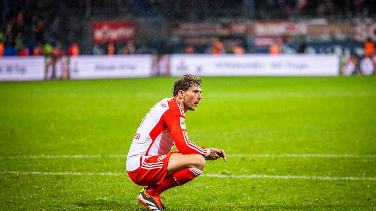 Leon Goretzka war ratlos.
