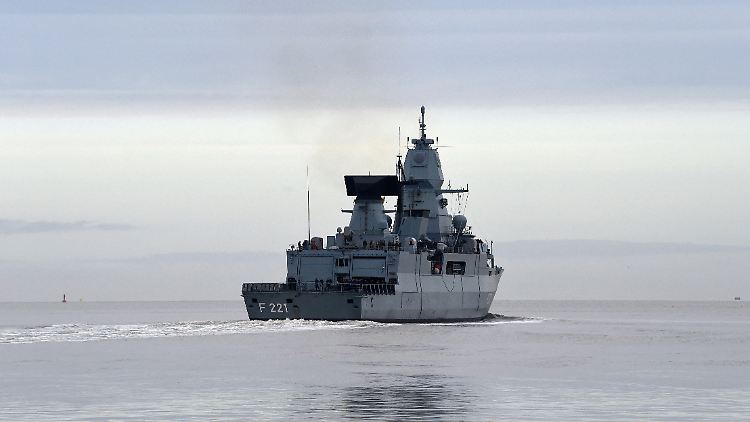 Die deutsche Fregatte "Hessen" wird bald im Roten Meer im Einsatz sein.