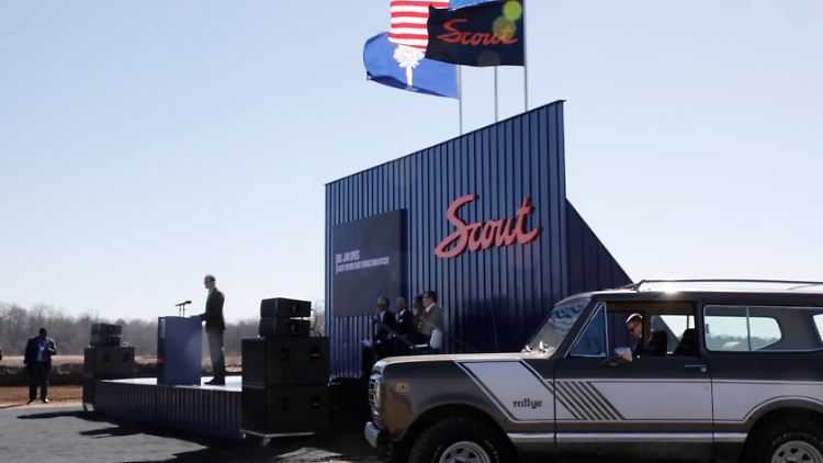 Mit einem Volumen von zwei Milliarden Dollar ist die Investition von VW in das neue Scout-Werk die größte 2023 angekündigte deutsche Investition in den USA.