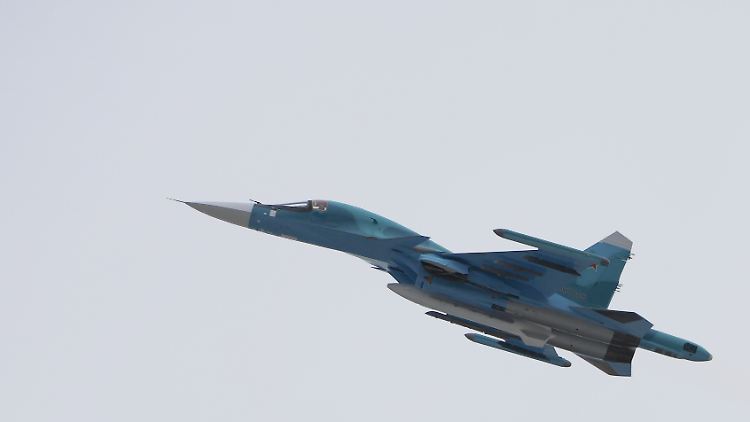 Schwerer Verlust: Der Jagdbomber Su-34 gehört zu den moderneren Kampfjets der russischen Luftwaffe. (Archivbild)