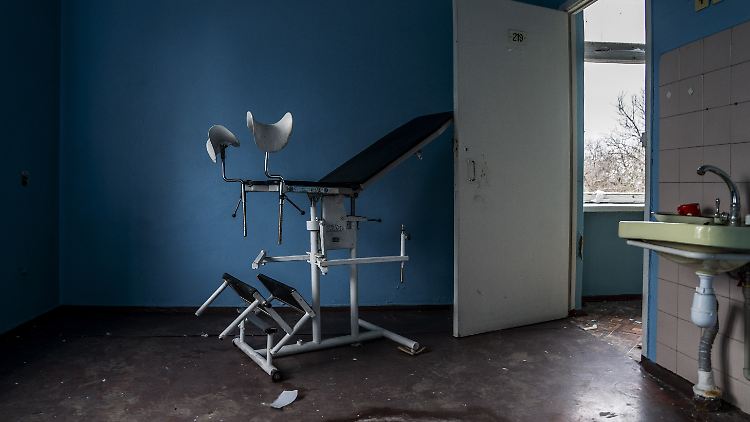 Vergangene Woche wurde ein Krankenhaus in der ostukrainischen Stadt in Selydowe zerstört. 