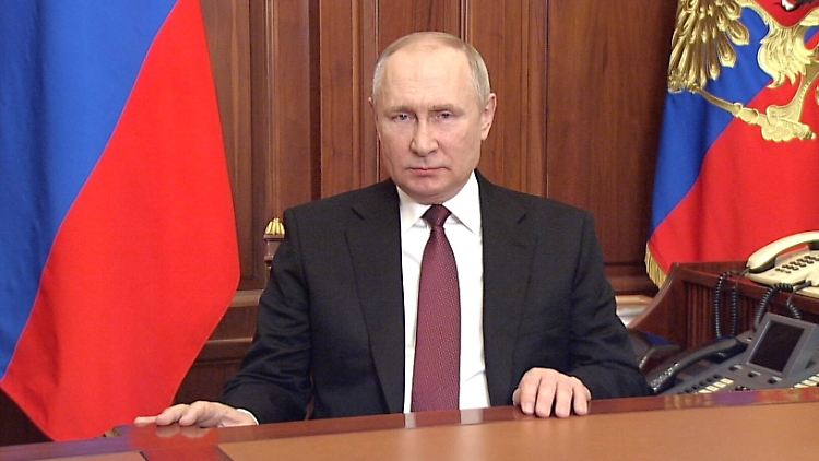 Es wird Putins 19. Rede an die Nation sein - im ersten Kriegsjahr 2022 hatte er sie ausfallen lassen.