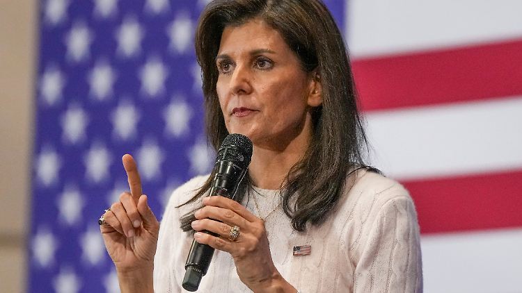 Sie ist immer noch im Rennen, verkündet Nikki Haley sehr deutlich.