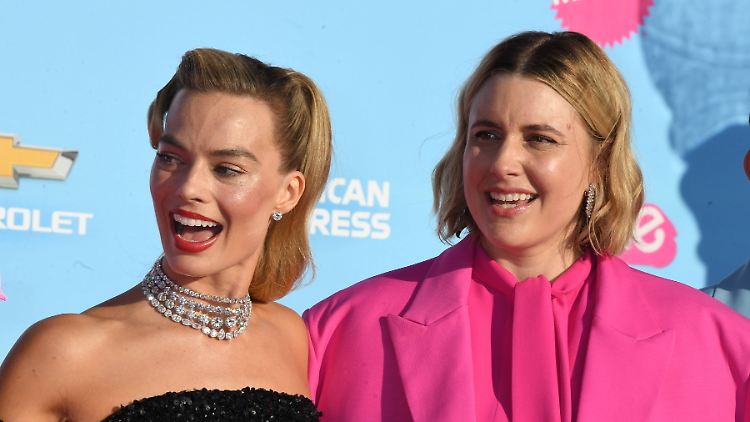 Die eine ist nicht als Schauspielerin, die andere nicht als Regisseurin nominiert: Margot Robbie (l.) und Greta Gerwig.