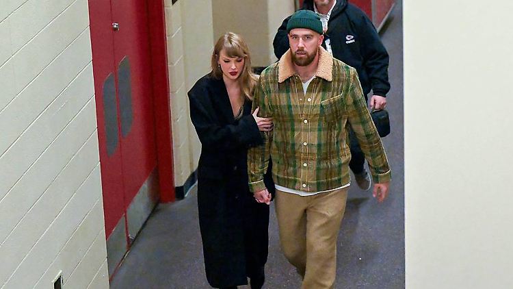 Weilen aktuell in Sydney: Taylor Swift und Travis Kelce.