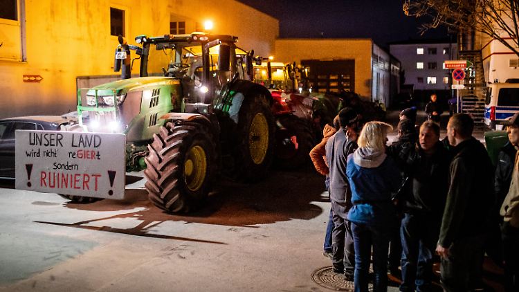 In Biberach hatten Landwirte vor rund einer Woche bereits eine Grünen-Veranstaltung verhindert. 