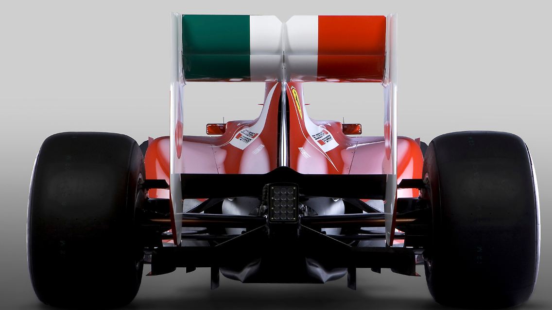 Patriotischer Dienstwagen: der neue ferrari F150.