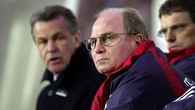 Uli Hoeneß hatte schon vor 20 Jahren schwer zu leiden.