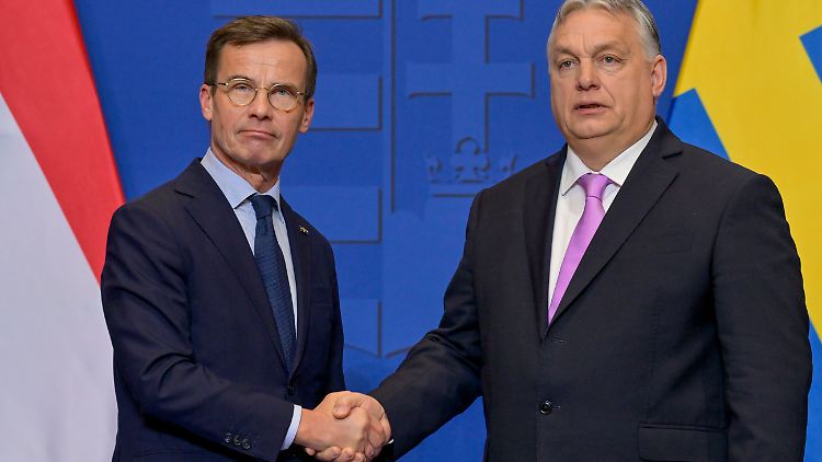 Kristerssons Besuch bei Orban war Bedingung für Ungarns Billigung des NATO-Beitritts Schweden.