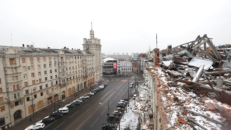 Russlands Angriff auf die Ukraine hinterlässt eine Schneise der Verwüstung. 