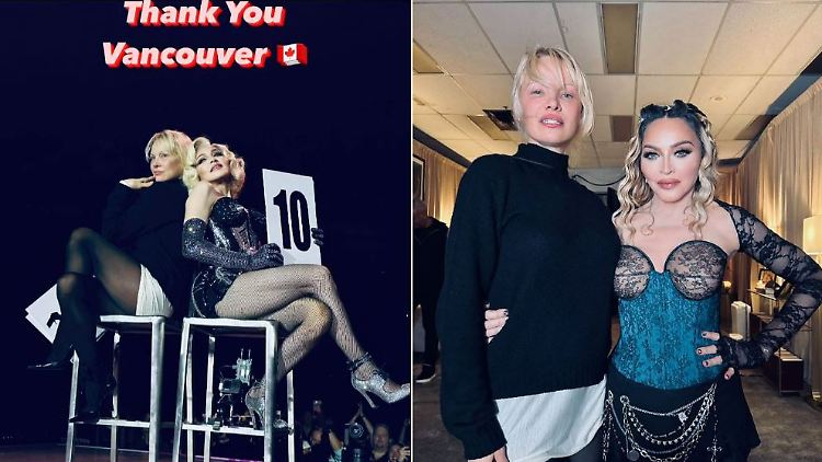 So würdigt Madonna den besonderen Konzert-Moment auf ihrer Instagram-Seite.