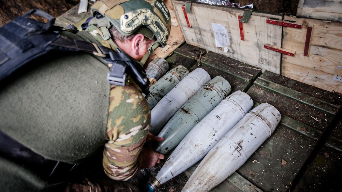 Der Mangel an Munition macht einer Einheit in der Oblast Donezk in diesem Winter zu schaffen.