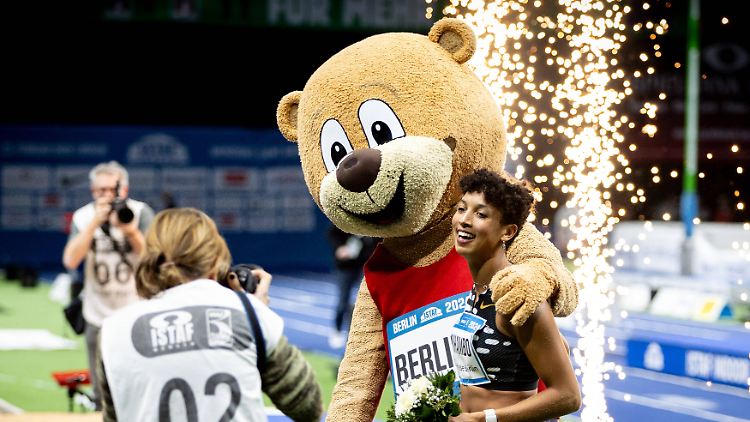 Berlino und Mihambo.