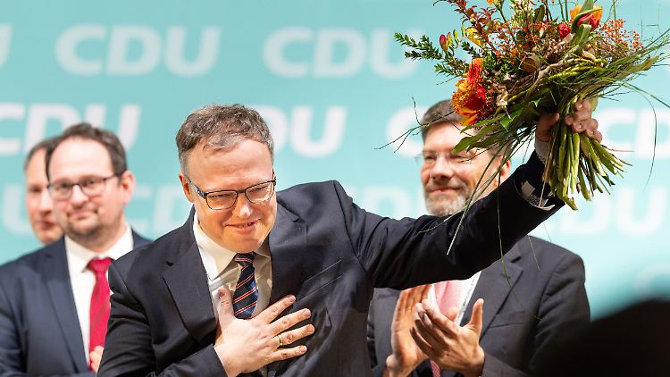 Voigt will die Oppositionszeit der CDU im Freistaat beenden.