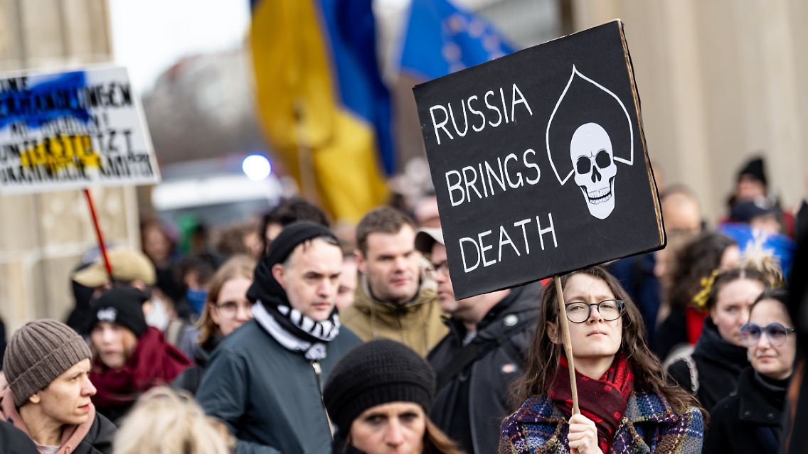 Der Tag des russischen Überfalls jährt sich zum zweiten Mal.