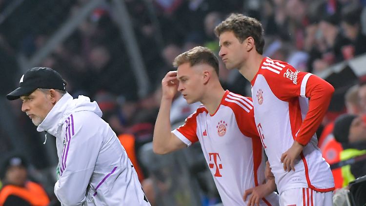 Schlüsselfiguren des FC Bayern: Thomas Tuchel, Joshua Kimmich und Thomas Müller.