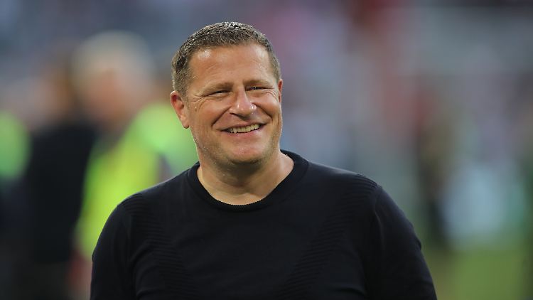 Max Eberl will auch beim FC Bayern gute Laune haben.