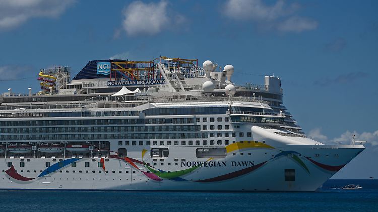An Bord der "Norwegian Dawn" könnte die Cholera ausgebrochen sein.
