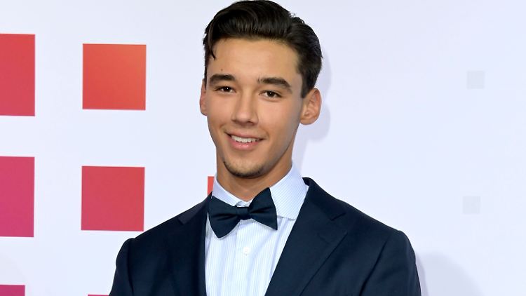 Diego Pooth lief bei der Mailänder Modewoche als Model.