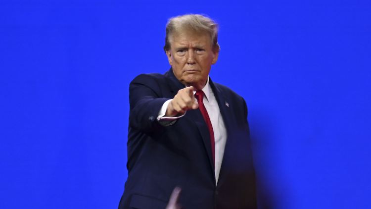 Will erneut US-Präsident werden und die 450 Millionen US-Dollar Strafe nicht zahlen: Donald Trump.