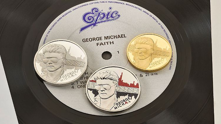 Der britische Sänger George Michael wird bald auf einer Gedenkmünze zu sehen sein.