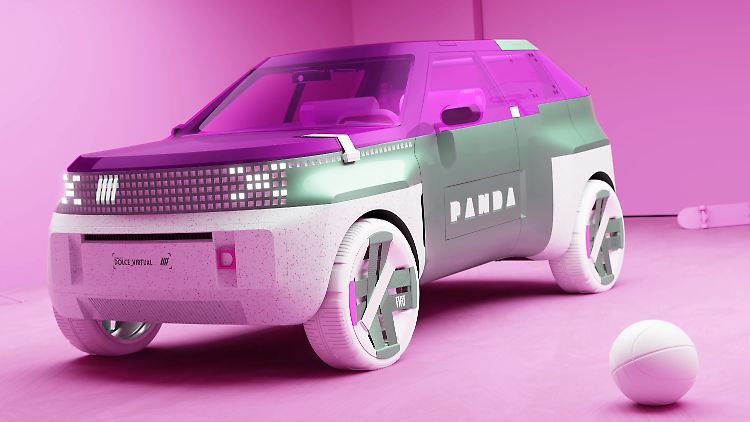 Das City Concept von Fiat gibt Ausblick auf einen elektrisch angetriebenen Panda.